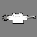 Key Clip W/ Key Ring & Dog Bone Key Tag
